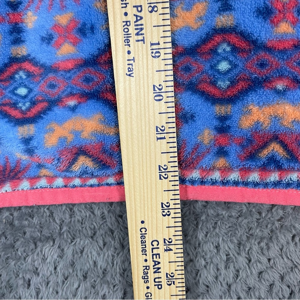 Southern Marsh Dorado Fleece Pullover Women's Size XS Aztec Print 1/4 Zip Retro - Picture 8 of 9